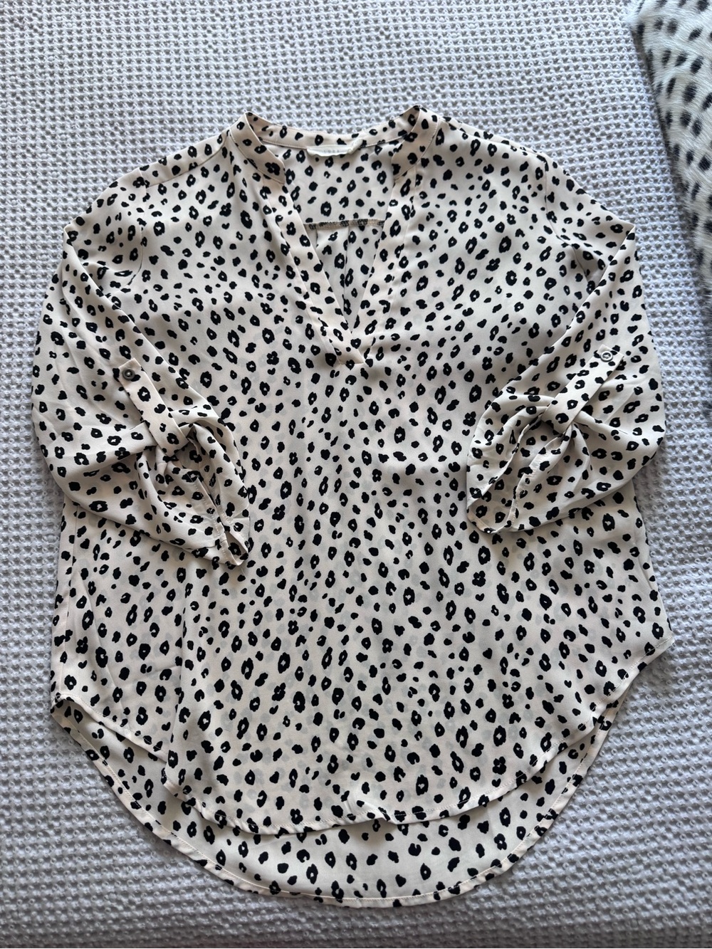 Super cute leopard print top!